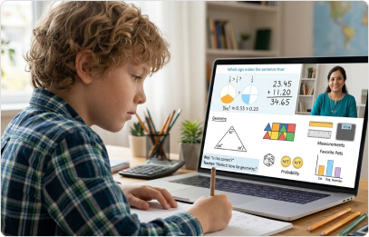 Image for Math lessons for 5th graders course