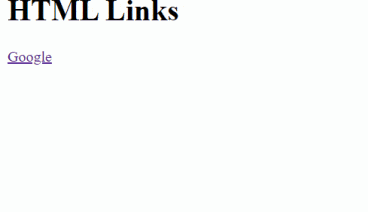 Hyperlinks
