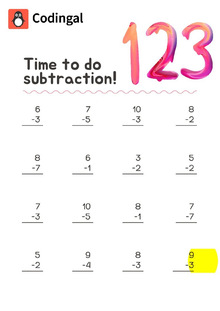 Coding Worksheets for Kids | Fun way to learn coding for kids