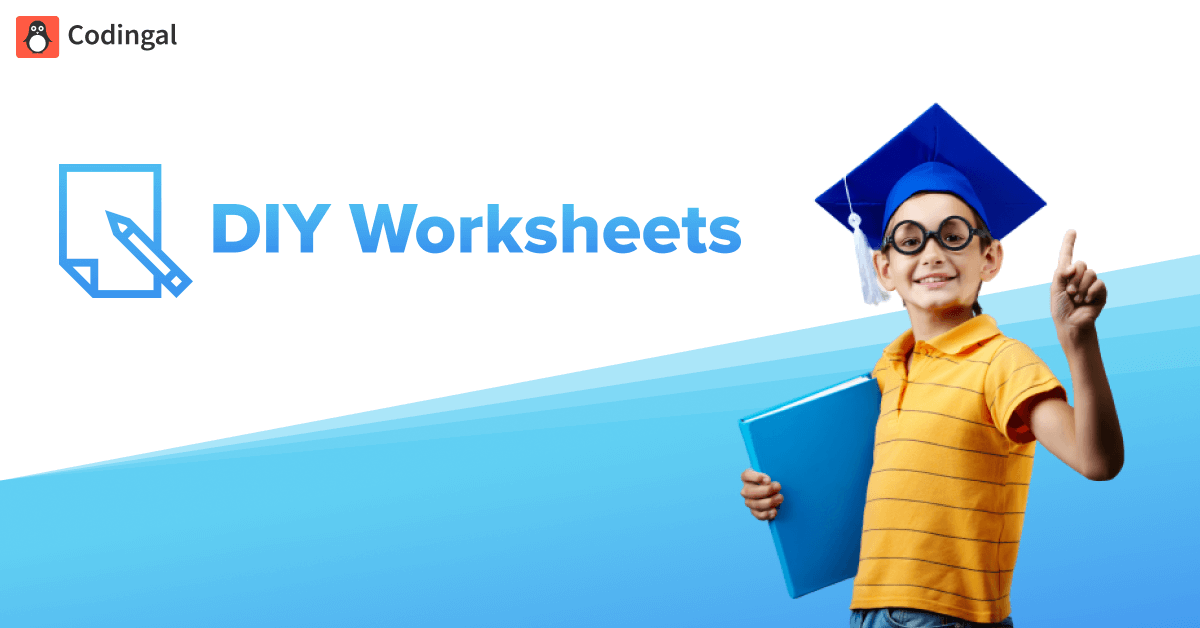 Coding Worksheets for Kids | Fun way to learn coding for kids