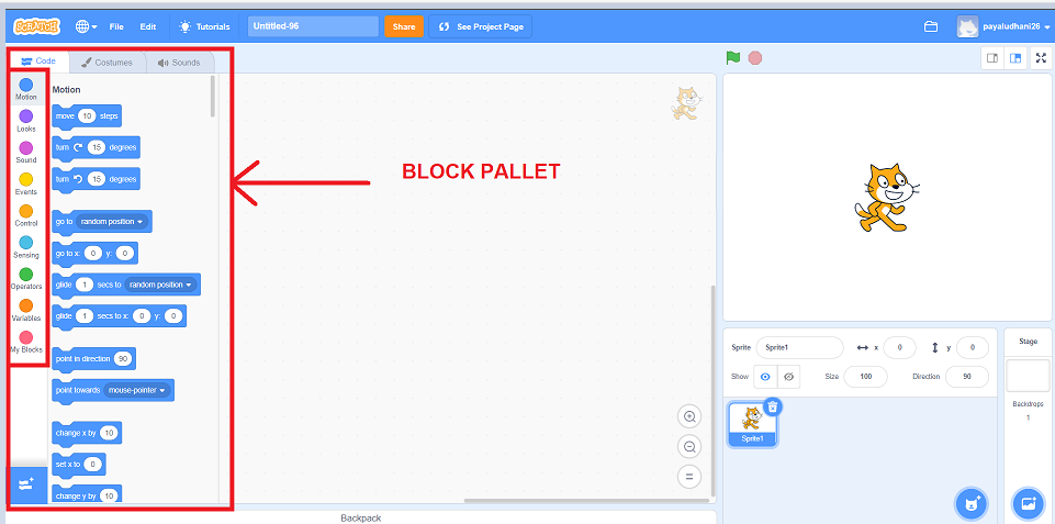 animation in scratch