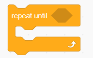 Repeat until blocks in Scratch