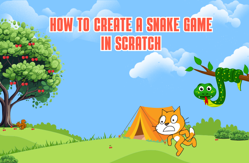 How to create snake game in scratch