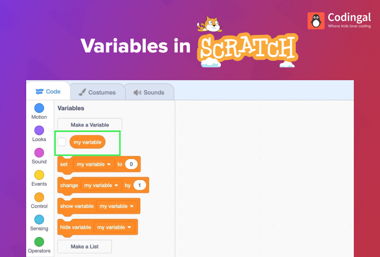 Variables in Scratch