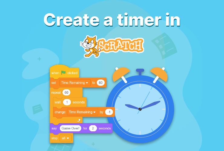 Create a timer in Scratch