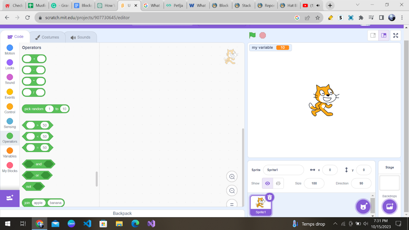 Making Your Very Own Game Using Scratch Block Programming