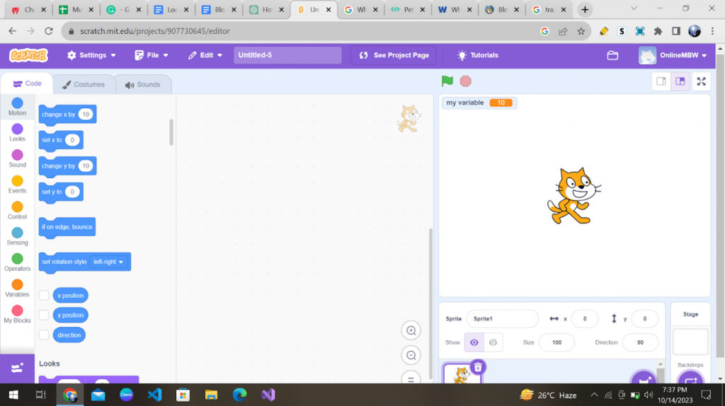 Exploring Scratch: The World of Code Blocks