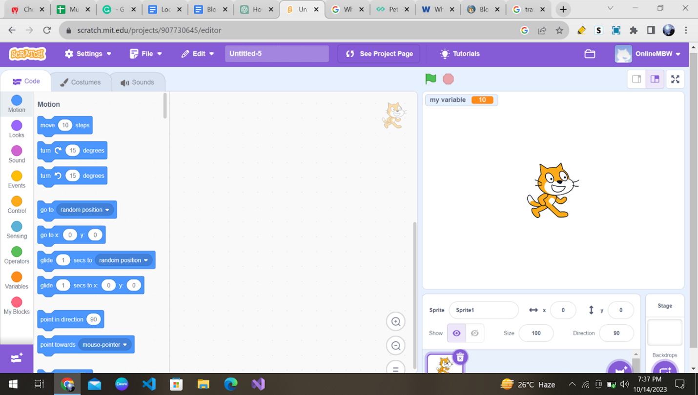 Exploring Scratch: The World of Code Blocks