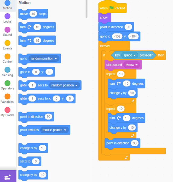 Geometry dash scratch game make player jump smoothly in scratch programming