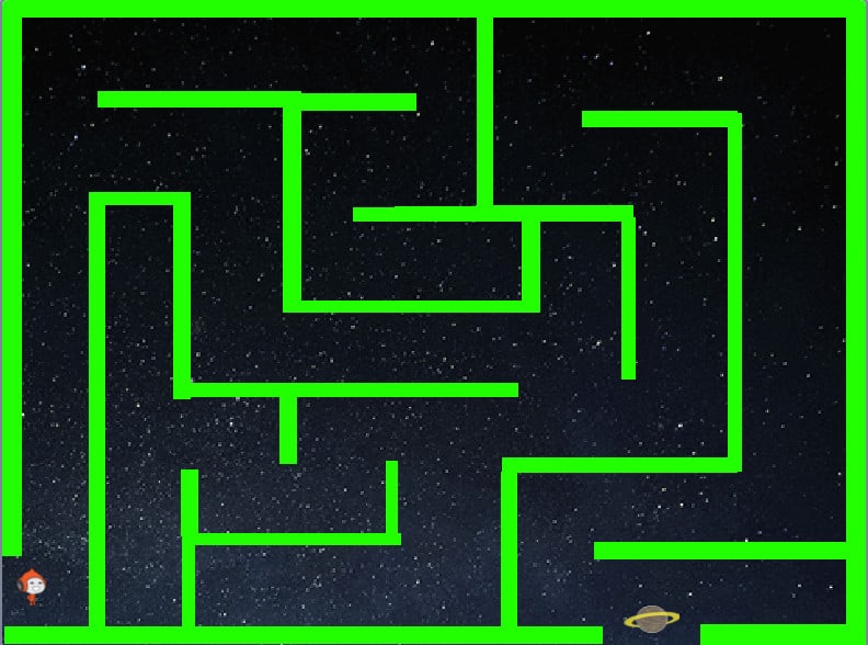 scratch simple maze