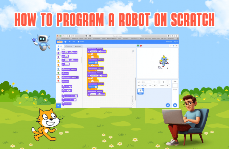 How to program a robot on Scratch - Codingal