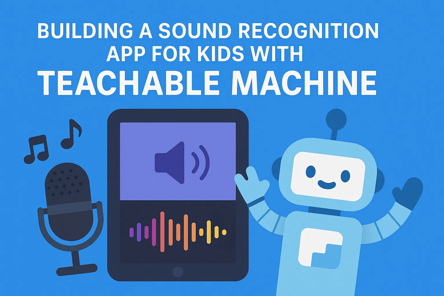 how to bulld sound recognition with teachable machine