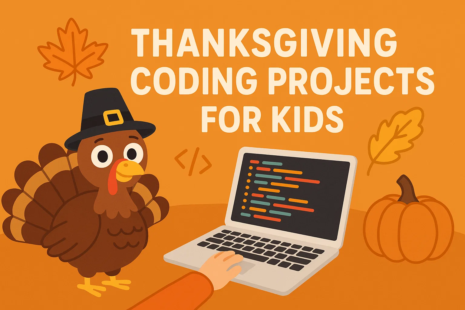 Thanks giving coding projects for kids