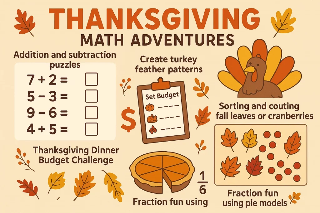 Thanksgiving math activity