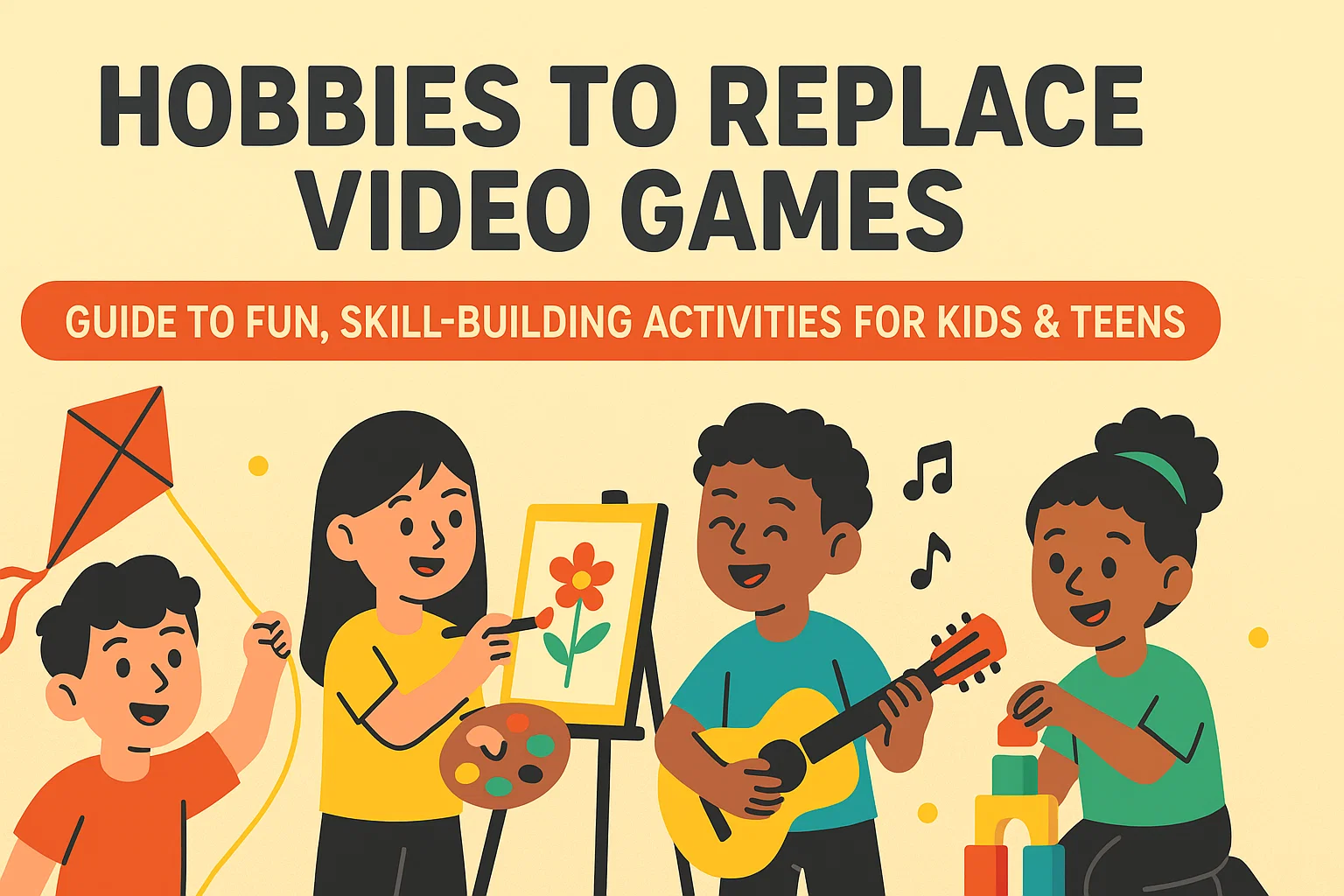 hobbies to replace video games