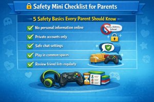 Are Video Games Good for You? Safety Mini Checklist for Parents