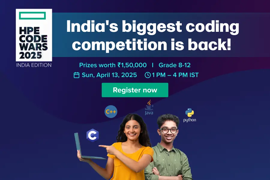 Codingal and Hewlett Packard Enterprise announce the fifth online edition of the HPE CodeWars 2025 India – The ultimate high school coding challenge